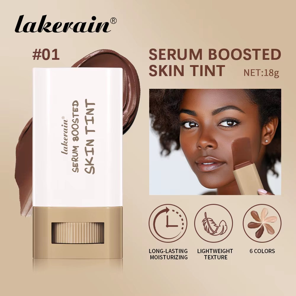 Experience Flawless Radiance with the Magic Eraser Foundation Stick - Serum Boosted Skin Tint for Smooth, High Coverage Perfection!
