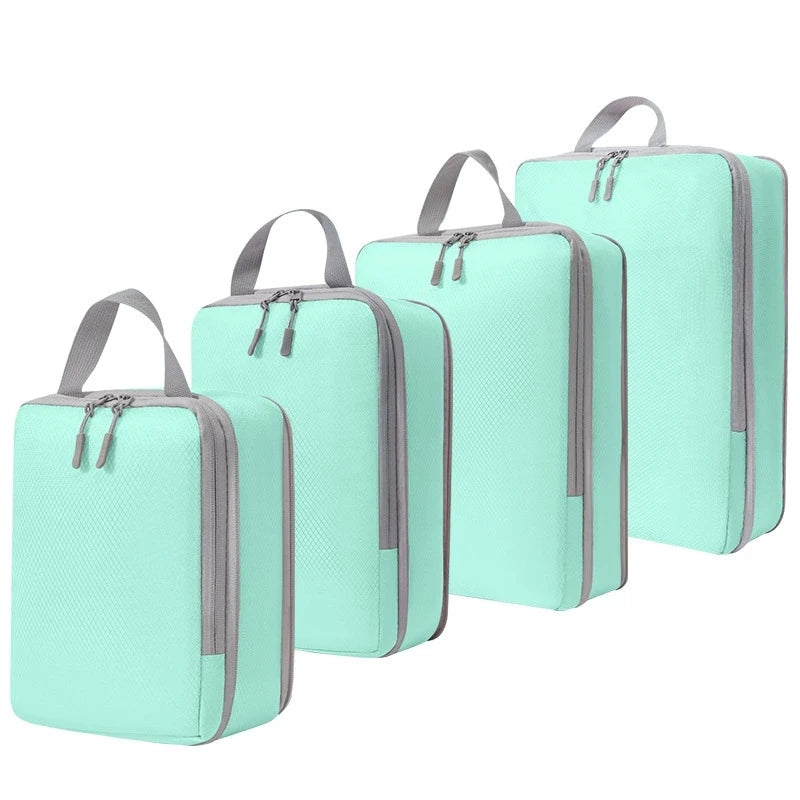 Compression Packing Cubes for Travel Organizers Bag Travel Packing Organizers Luggage Cubes for Packing Ultralight Expandable