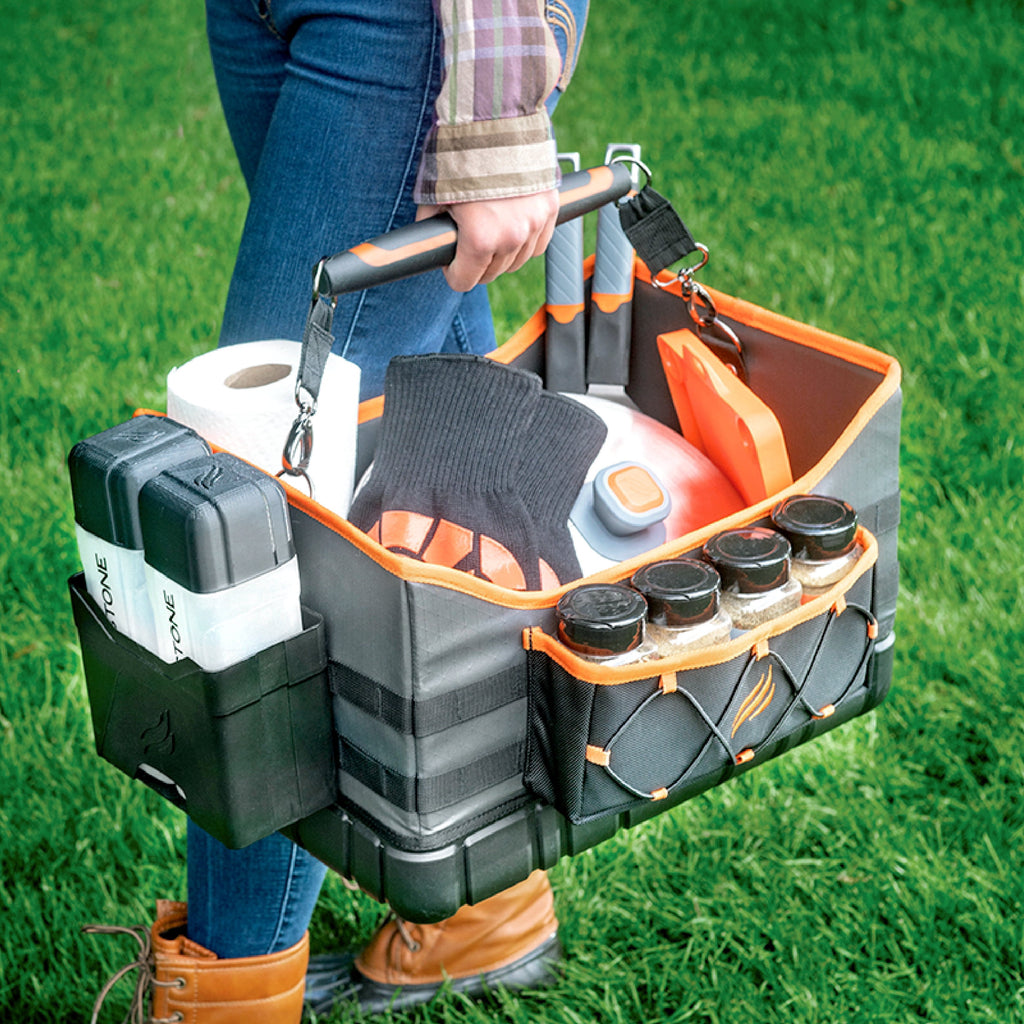 Griddle Caddy for Transporting Griddle and Grill Tools