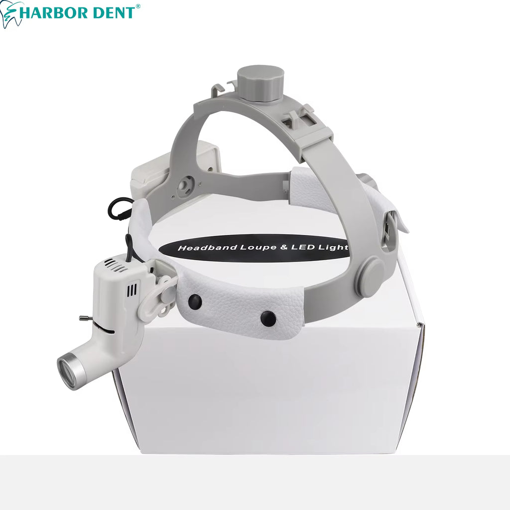 Dental 5W LED Headlight with Adjustable Brightness for Surgical and Laboratory Use