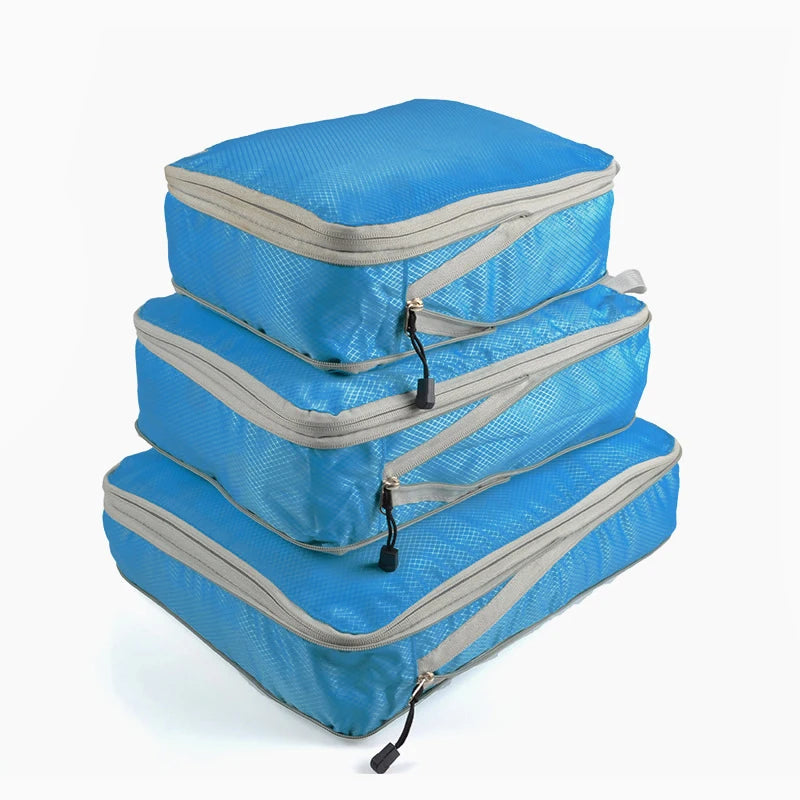 Compression Packing Cubes for Travel Organizers Bag Travel Packing Organizers Luggage Cubes for Packing Ultralight Expandable
