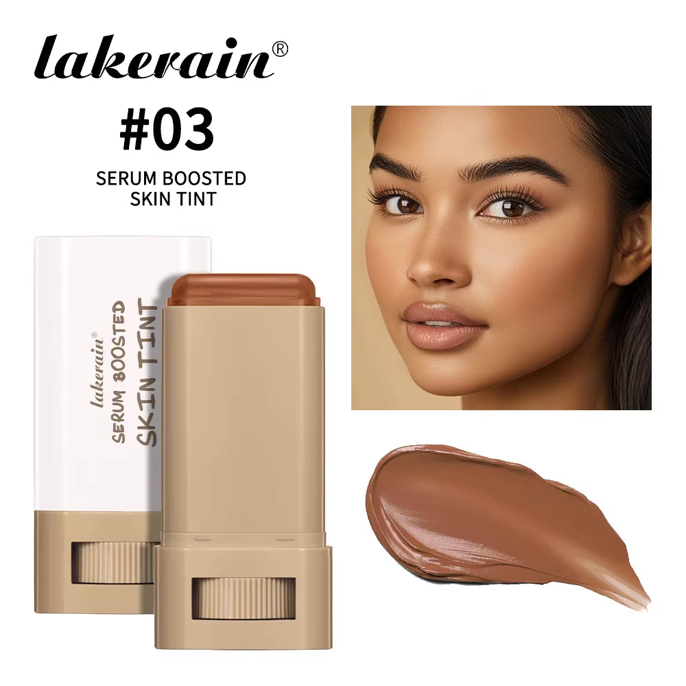 Experience Flawless Radiance with the Magic Eraser Foundation Stick - Serum Boosted Skin Tint for Smooth, High Coverage Perfection!