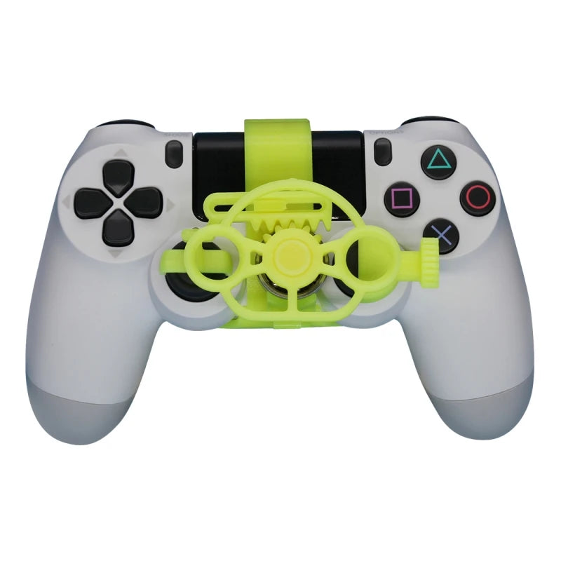 Mini 3D Printed Steering Wheel Auxiliary Controller for Racing Games on Sony PS4