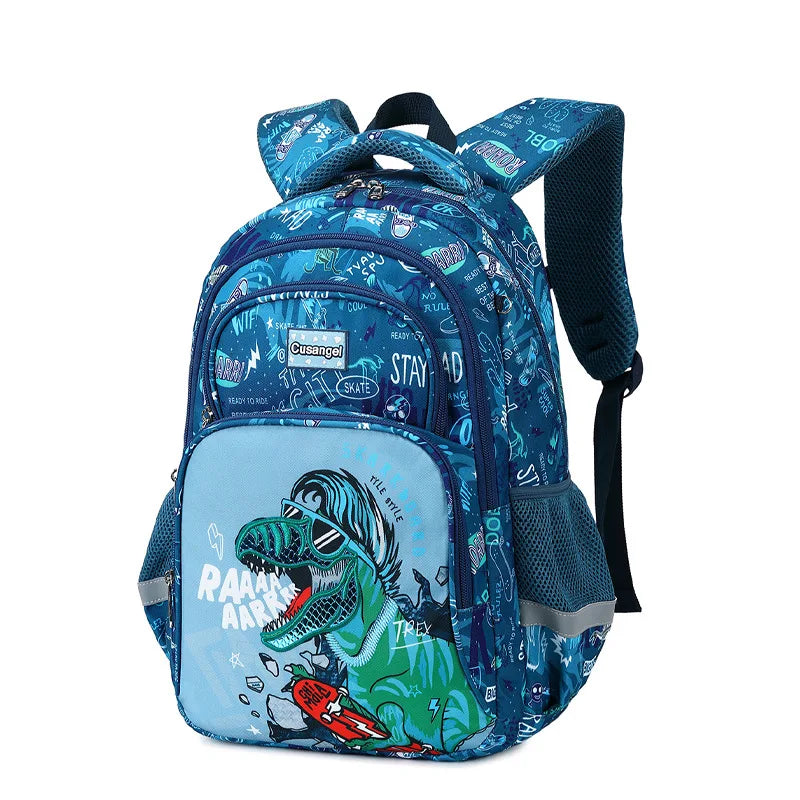 Cartoon Unicorn 3 Piece Set School Bags for Girls Boys Kids Space Backpack Primary School Students Backpack with Lunch Box