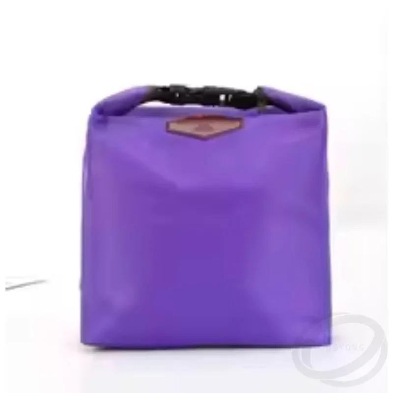 1Pcs Insulated Lunch Bags Leakproof Small Cooler Bag Oxford Waterproof Thermal Bag Portable Cool Bag Camping Picnic Bento Bags