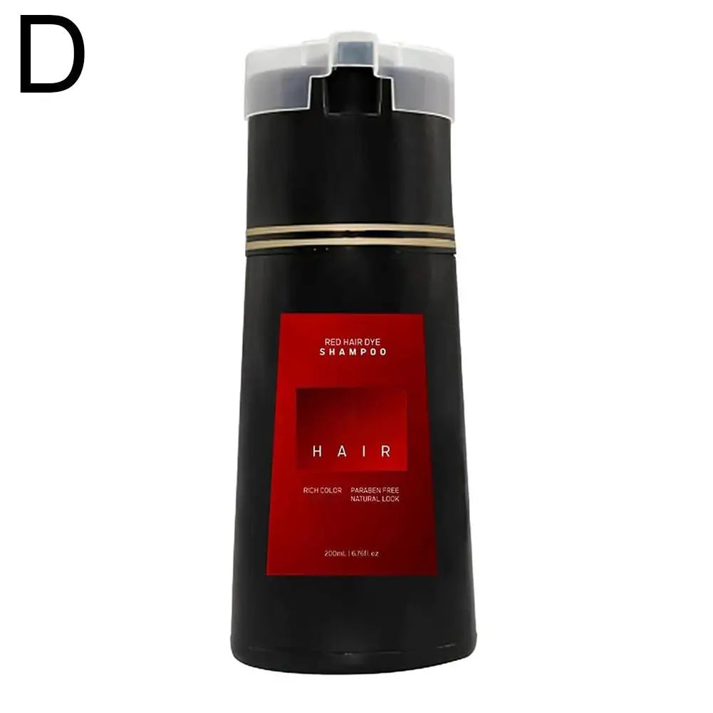 Transform Your Look with 200ML Nova Hair Instant Dye Shampoo - Long Lasting Color for Men and Women