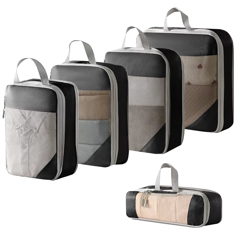 Compression Packing Cubes for Suitcases Travel Accessories Expandable Packing Organizers Lightweight Travel Organizer Cubes