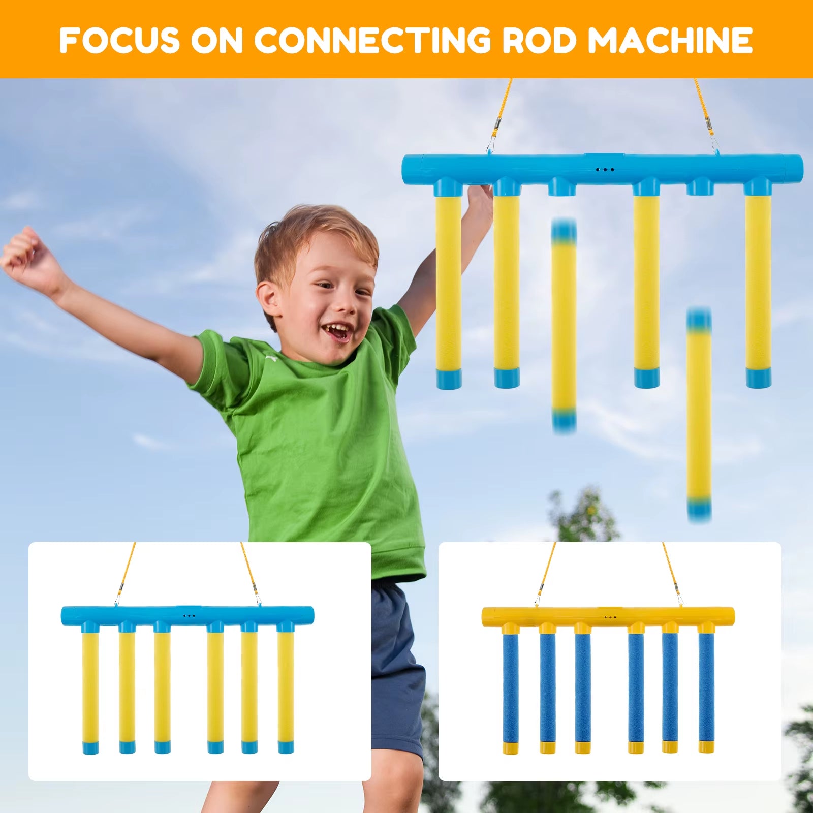 Exciting Falling Sticks Game - Enhance Kids' Reaction Skills & Parent-Child Bonding!