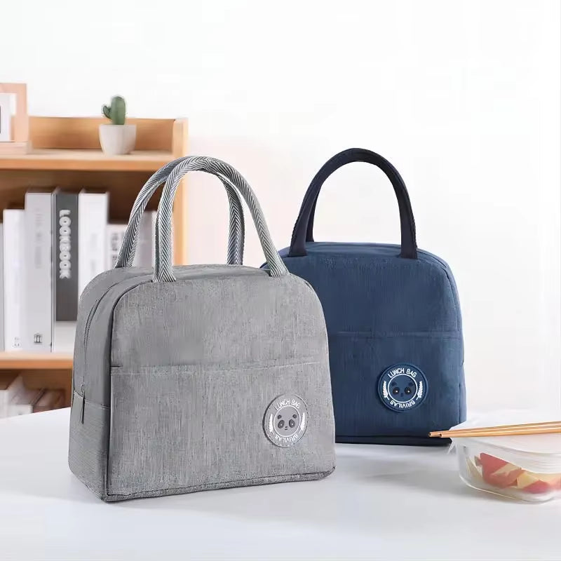 Insulated Lunch Bag Insulation Bento Pack Aluminum Foil Rice Bag Meal Pack Ice Pack Student Bento Lunch Handbag Insulation