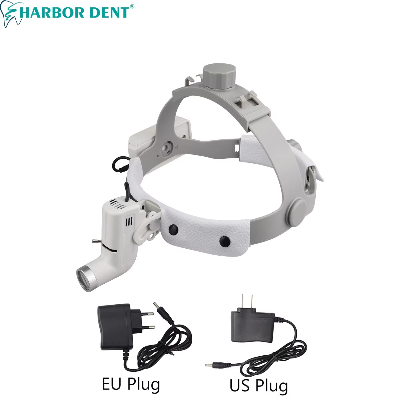 Dental 5W LED Headlight with Adjustable Brightness for Surgical and Laboratory Use