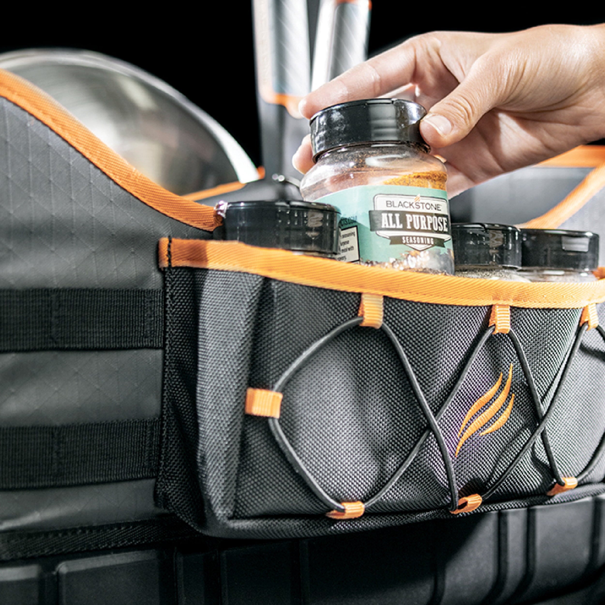 Griddle Caddy for Transporting Griddle and Grill Tools