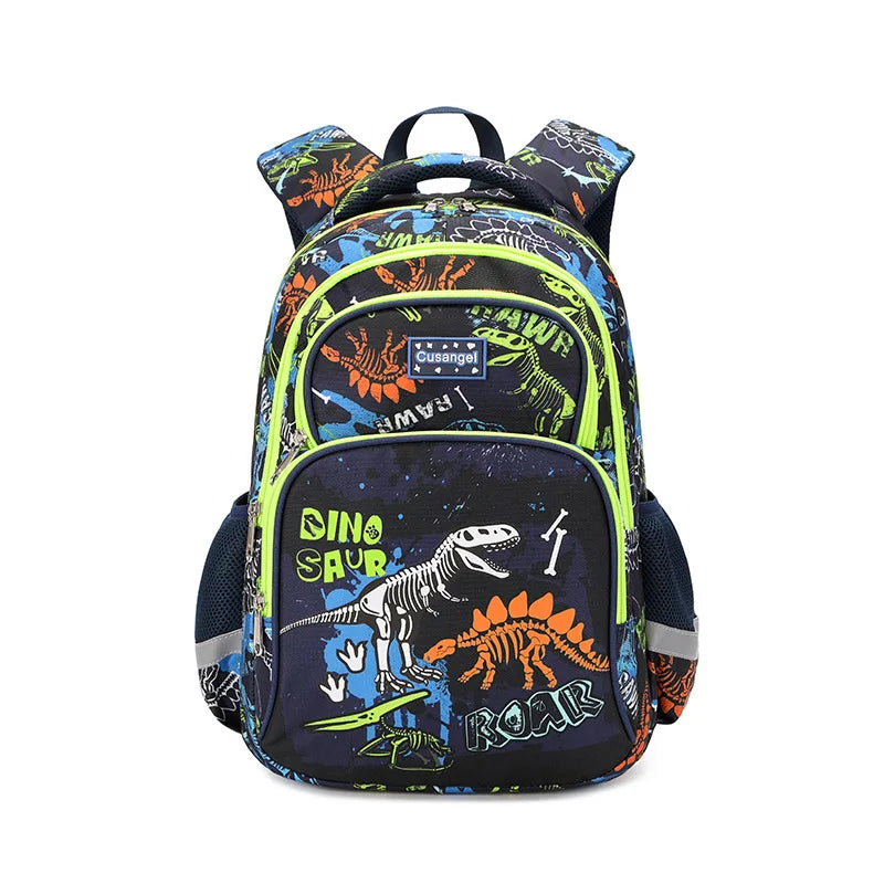 Cartoon Unicorn 3 Piece Set School Bags for Girls Boys Kids Space Backpack Primary School Students Backpack with Lunch Box