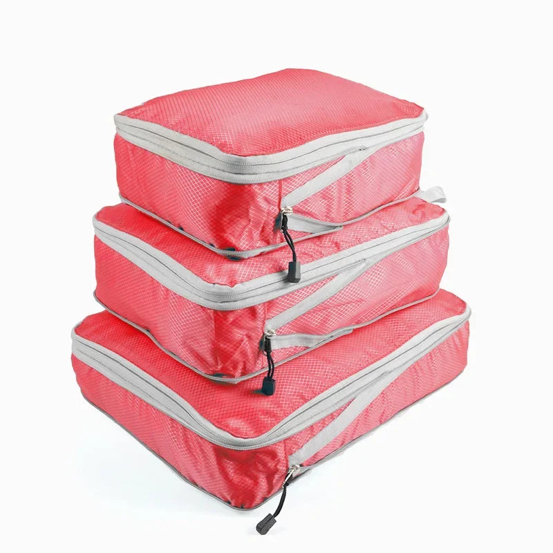Compression Packing Cubes for Travel Organizers Bag Travel Packing Organizers Luggage Cubes for Packing Ultralight Expandable