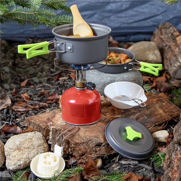 Portable Camp Cooking Set