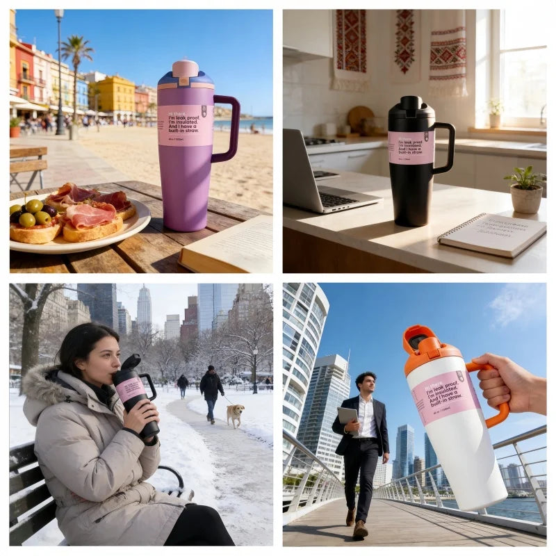 Chic Stainless Steel Tumbler