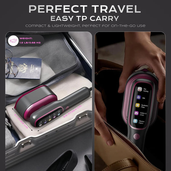 Compact Handheld Garment Steamer