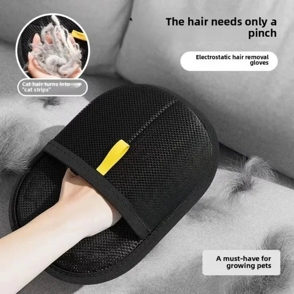 Gentle Pet Hair Remover Mitts