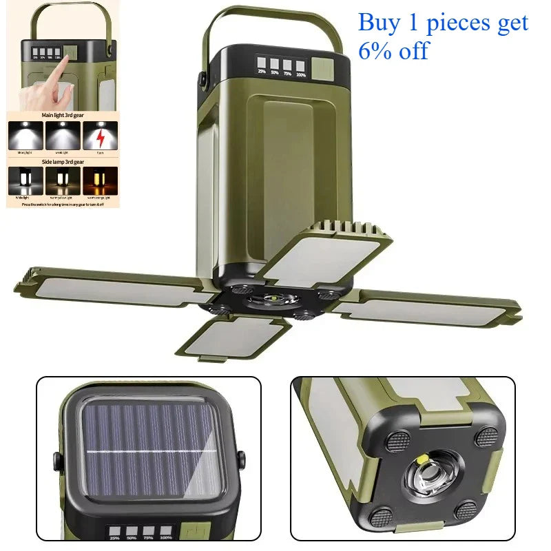 Foldable Solar Camping Lantern