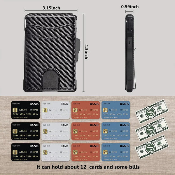 Slim Secure Wallet for Men