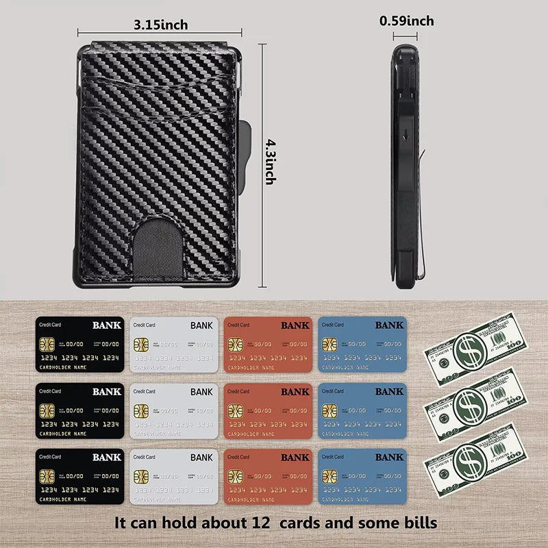 Slim Secure Wallet for Men