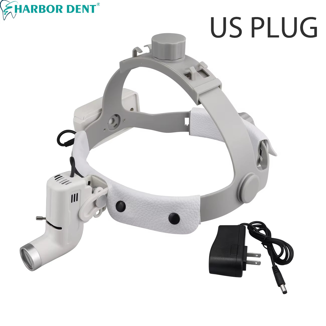 Dental 5W LED Headlight with Adjustable Brightness for Surgical and Laboratory Use