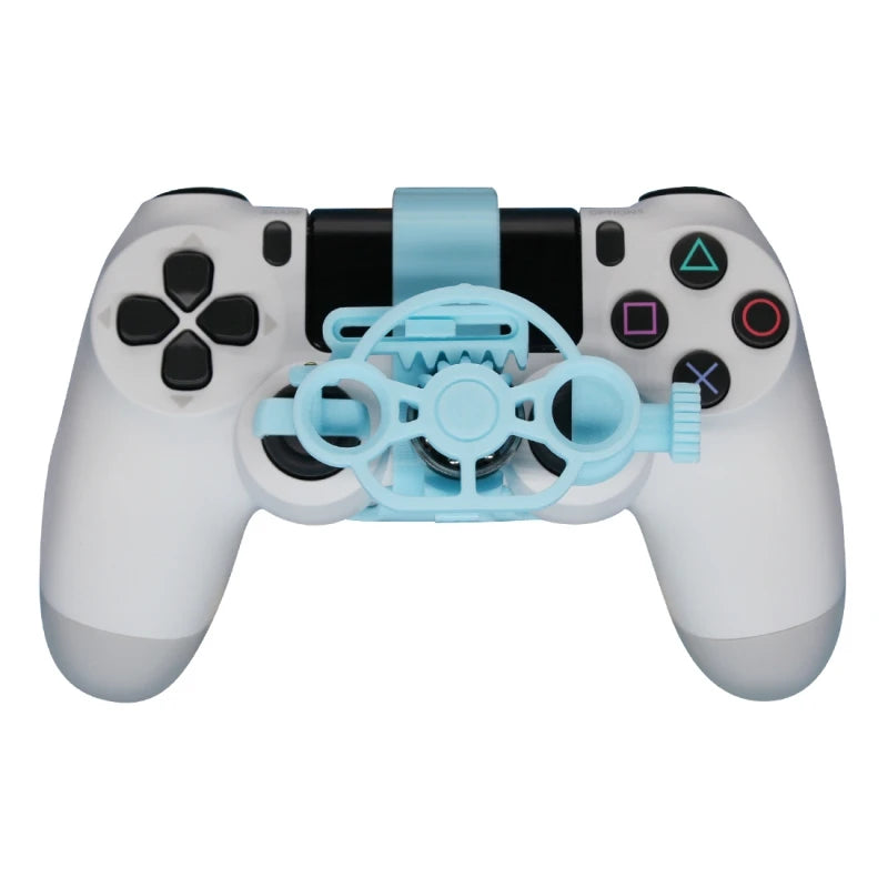 Mini 3D Printed Steering Wheel Auxiliary Controller for Racing Games on Sony PS4
