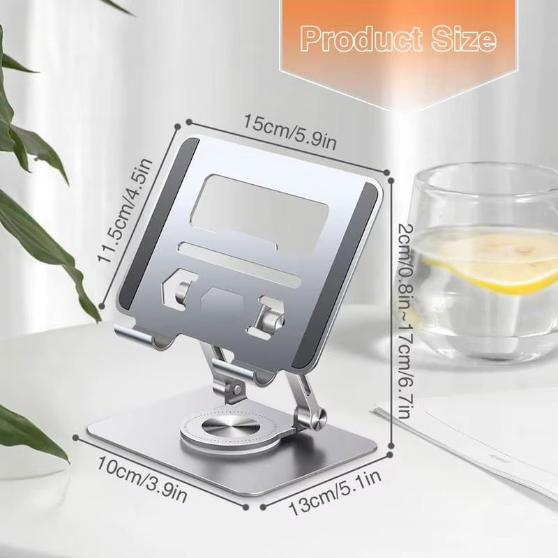 Professional Laptop Stand Aluminum Alloy Laptop Stand Adjustable 360 Degree Rotatable Laptop Holder Stand for Home Office Work