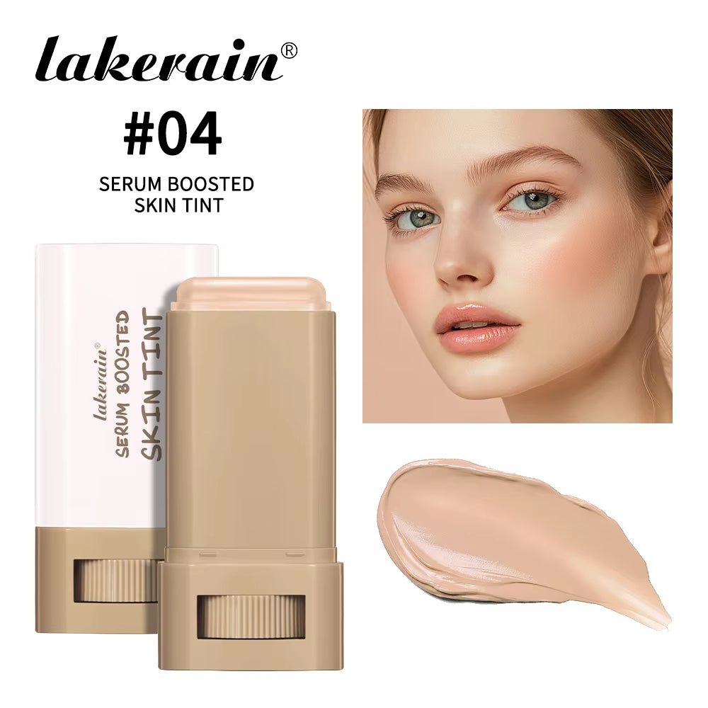 Experience Flawless Radiance with the Magic Eraser Foundation Stick - Serum Boosted Skin Tint for Smooth, High Coverage Perfection!