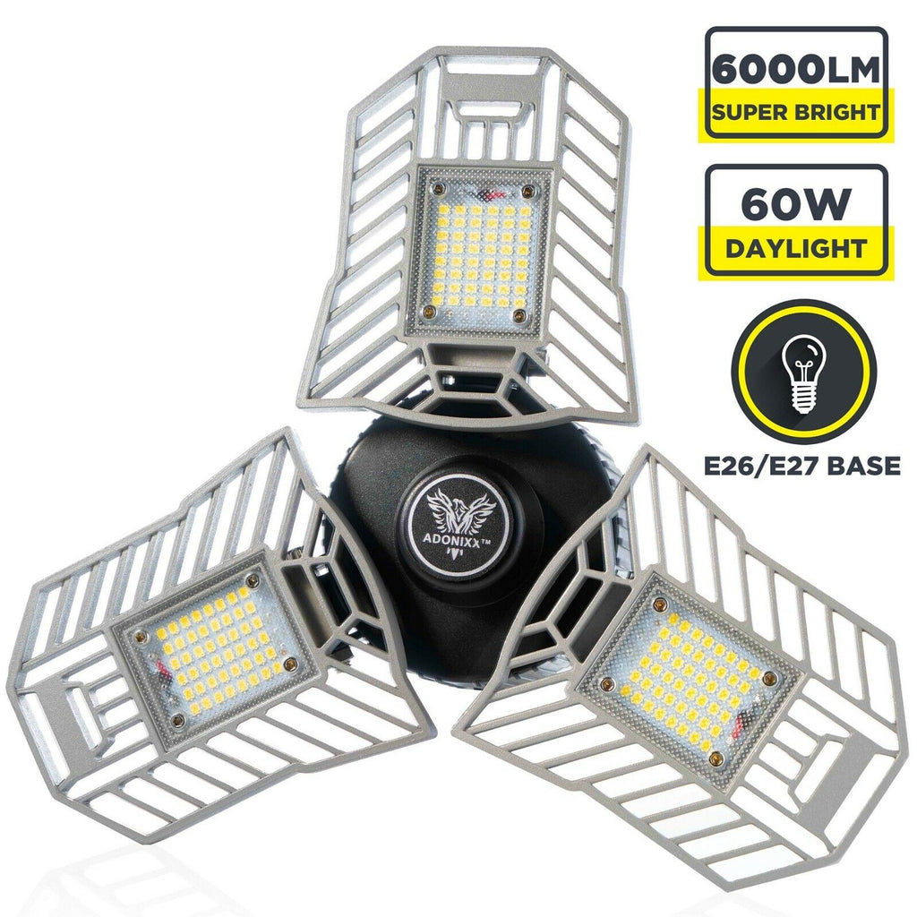 Super Bright Adjustable LED Garage and Basement Light
